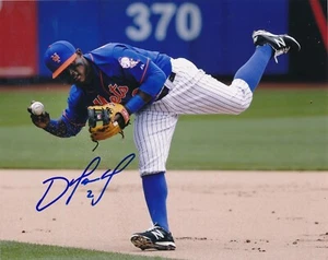 Dilson Herrera Signed Autographed 8x10 Photo New York Mets - Foto 1 di 1