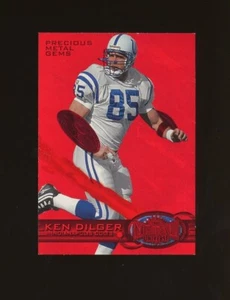 1997 Metal Universe Precious Metal Gems PMG Red #95 Ken Dilger 56/150 - Picture 1 of 2