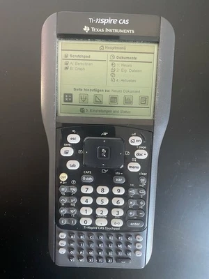 TI-nspire CAS* Grafikfähiger Taschenrechner*Texas Instruments  - Bild 1 von 3