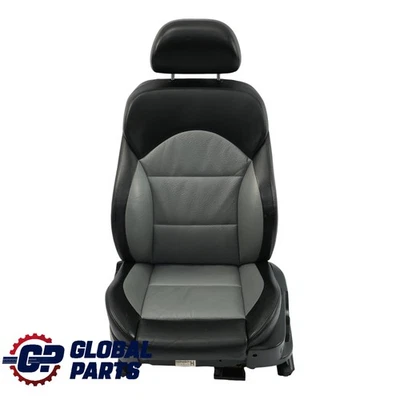 BMW E39 M5 Front Seat Sport Memory Heated Left N/S Black Silver Leather  - Image 1 of 4