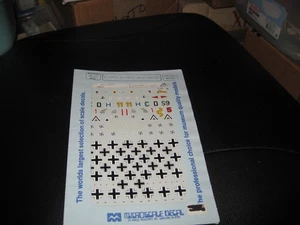 BF-109E-1s, BF-109E-3s, & BF-109E-7Bs in 1/72 scale by Microscale Decals - Picture 1 of 1