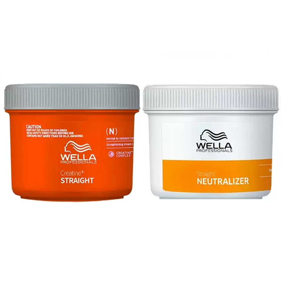 Wella Creatine+ Straight Kit (N) - 400ml | Normal to Resistant Hair - image 1 of 1