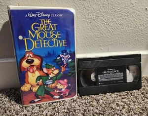 Walt Disney Classic The Great Mouse Detective (VHS 1992) Black Diamond Clamshell - Imagen 1 de 5