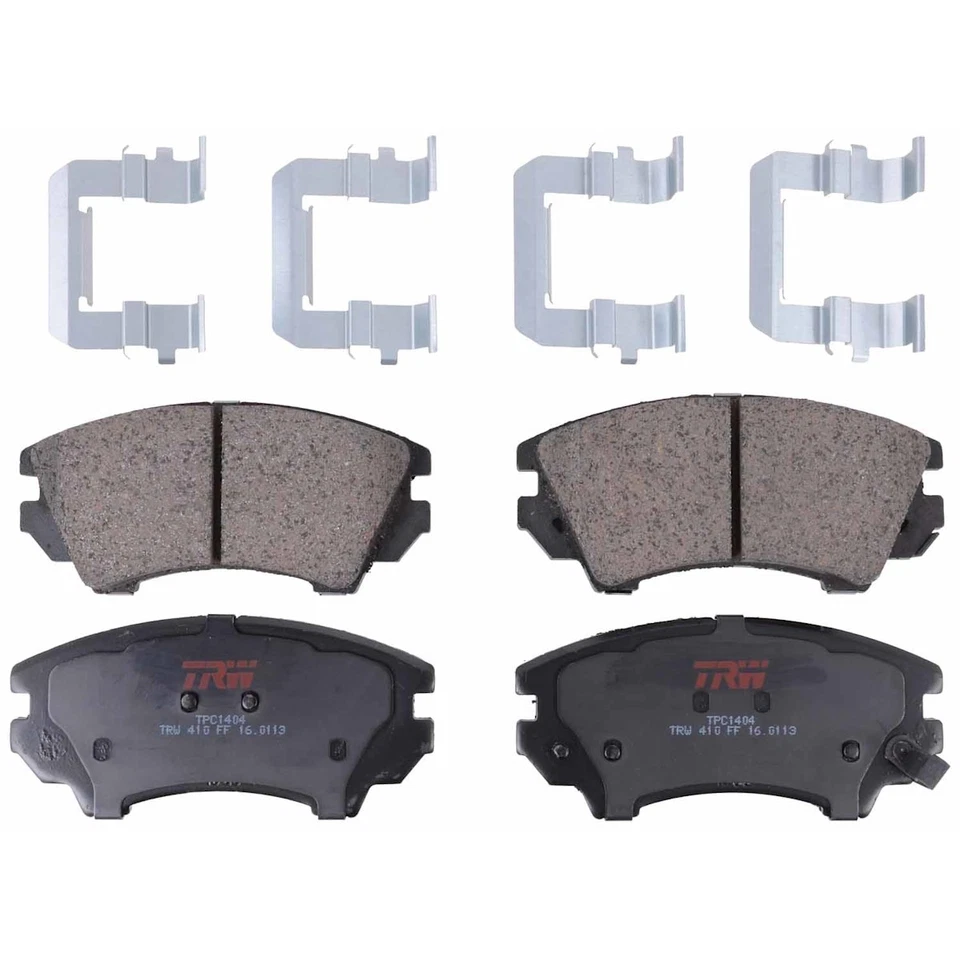 Комплект из 2 передних тормозных колодок TXC1404 TRW для Chevy Chevrolet Caprice Camaro - Изображение 1 из 1