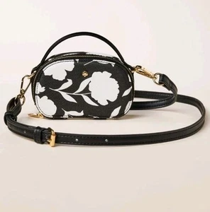 Kate Spade New York x Target Mini Crossbody Bag Rose Schwarz Weiß - Bild 1 von 4