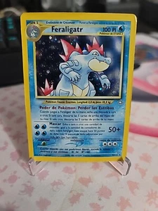 Pokemon Feraligatr Neo Genesis 4/111 Holo Extrem Rare Spanische Edition - Bild 1 von 2