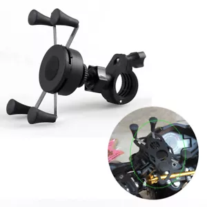 Universal Motorcycle Bicycle Bike 360° Rotaing Mobile Phone Holder Mount Bracket - Picture 1 of 10