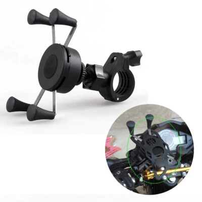 Universal Motorcycle Bicycle Bike 360° Rotaing Mobile Phone Holder Mount Bracket - Image 1 of 4