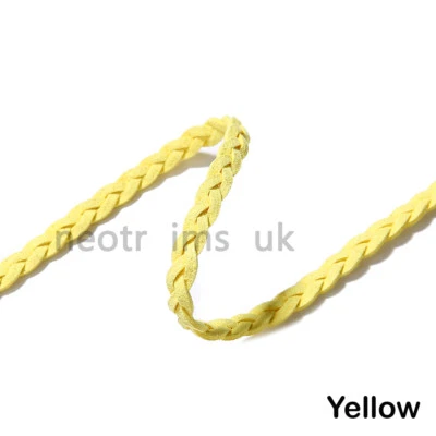 Tanga trançada de couro sintético com acabamento em camurça fita de fixação forte - Imagem 1 de 4