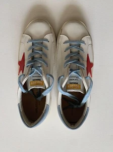 New Authentic Leather GOLDEN GOOSE Superstar, Size US 5 / Euro 35, Expedited - Picture 1 of 3
