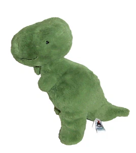 12" Jellycat Fosssily T-Rex Green Dinosaur Plush Stuffed Animal - Picture 1 of 2