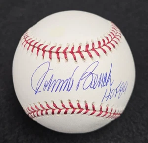JOHNNY BENCH Signed HOF 89 Official Baseball-CINCINNATI REDS-MLB Holo-Tristar - Picture 1 of 10