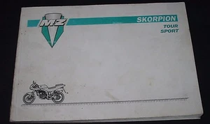 Manual de instrucciones MZ Skorpion Tour / Sport manual de instrucciones ¡manual 1994! - Imagen 1 de 1
