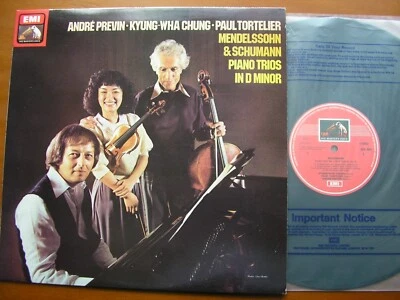 ASD 3894 MENDELSSOHN & SCHUMANN: PIANO TRIOS       PREVIN / CHUNG / TORTELIER - Image 1 of 3