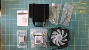 AMD RYZEN 7 3700X 8-Core 3.6 GHz (4.4 GHz Max Boost) AM4 & Ventroo V5 Cooler RGB - Bild 1 von 13