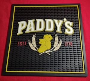 Paddy's Irish Whisky Heavy Duty Bar Service Area Waitress Station Bar Mat - New! - Picture 1 of 7