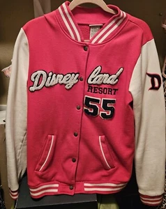 Disney Parks Bomberjacke XL mit Mickey Mouse rot und weiß gebraucht, in einwandfreiem Zustand - Bild 1 von 2