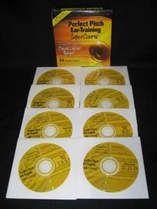 The Pitch Perfect Ear Training Super Course 24 Master Classes 8 CD's No Handbook - Picture 1 of 4