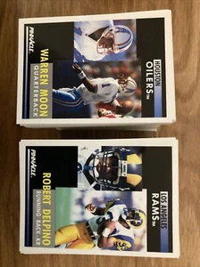1991 Score Pinnacle Football Complete Set of 415 Cards - Picture 1 of 22