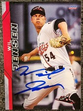 Wil Jensen Signed IP 2023 Richmond Flying Squirrels Card San Francisco Giants!