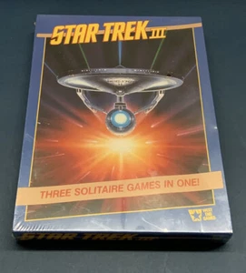 SEALED Star Trek III, Three Solitaire Board Games In One, 1985 West End Games - Picture 1 of 5