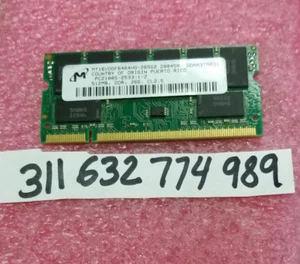 512MB DDR DDR1 PC2100 PC 2100 DDR1-266 DDR1 266 200PIN NON-ECC LOW DENSITY 32X8 - Picture 1 of 1