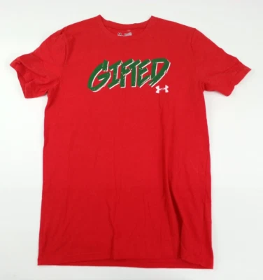 Camiseta Under Armour “Regalada” Talla Juvenil XL Roja Roja y Verde Unisex Foto 1 de 4