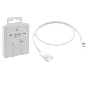 Apple ME291AM/A Lightning - USB Cable - 1.64 ft (0.5M) *Genuine Apple, Brand New - Picture 1 of 8