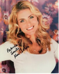 Fotografía 8x10 firmada autografiada por Kim Alexis - a Patrick - Imagen 1 de 1