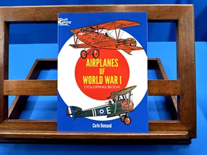 Airplanes of World War I Coloring Book- Carlo Demand, 2016, New - Bild 1 von 3