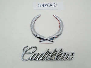 1980-1989 Cadillac Script Emblems OEM - Bild 1 von 7