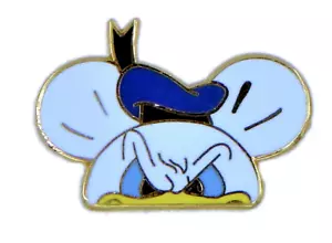 Donald Duck Mickey Mouse Ohren Hut individuell Disney Park Trading Pin ~ Brandneu - Bild 1 von 1