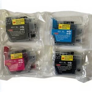 401XL Tintenpatronen Magenta / Schwarz für Brother 401 MFC-J1010DW MFC-J1012DW - Bild 1 von 4