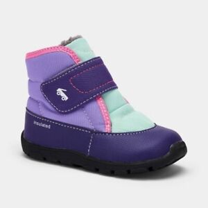 See Kai Run Basics Toddler Girl Blake Sneaker Boots Purple Size 8