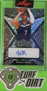 2022-23 Leaf Exotic Diagonal Shimmer Elephant #BA-WM1 Wendell Moore #3/7 - Picture 1 of 2
