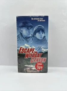 Escape From Wildcat Canyon 1998 VHS Tape Family Film Blockbuster Sealed - Bild 1 von 6