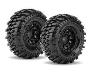 LOUISE CR-CHAMP 1.0 Super Soft Mini Crawler Reifen auf schwarzer Felge ... - Bild 1 von 1