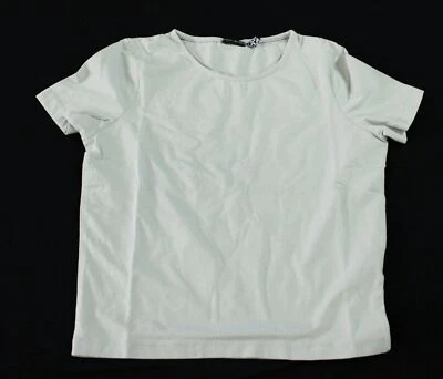 Asos Women's Basic Solid Fitted Cropped T-Shirt JL3 Washed Gray Medium - Image 1 of 3