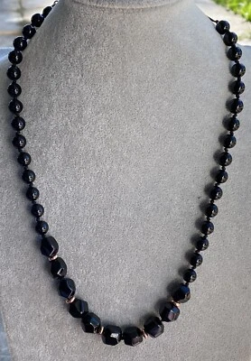 Ожерелье Lola Rose Marlin из черного агата и розового золота  - Изображение 1 из 4