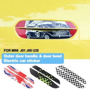 2PCS/4PCS Car Door Handle Sticker Trim For MINI J01 J05 U25 Countryman Aceman - Picture 1 of 30