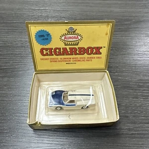 Vintage 1967 Aurora Cigar Box Ford J #6104  Original Box - Picture 1 of 15