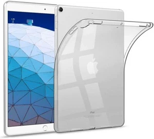 Crystal Clear Protective TPU GEL SILICON Case Cover Fr Apple iPad AIR 3 PRO 10.5 - Picture 1 of 7