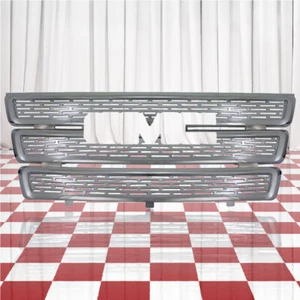 Chrome ABS Grille Overlay for 2010-2015 GMC Terrain SLT1, SLT2, SLE1, SLE2 - Picture 1 of 4