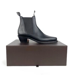 RM Williams Millicent Boot Womens AU/US 6 UK 3.5 EU36 Black Yearling Leather New - Picture 1 of 13