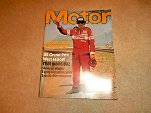 Motor 1978.Renault 5 TL test.Volvo 244 GL.Long Beach GP. Ferrari win.Princess. - Picture 1 of 2