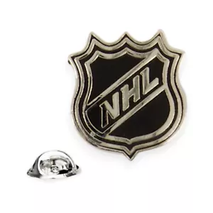 JF Sports NHL National Hockey League Logo Silver Lapel Pin - Bild 1 von 1