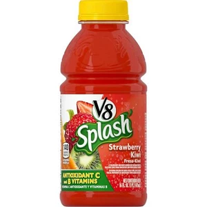 Kiwi alla fragola V8 Splash, 16 once Bottiglia - Foto 1 di 8