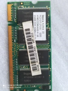 Hynix 256MB PC2100S-25330 HYMD232M646A6-H AA DDR 266MHz CL25 - Picture 1 of 6
