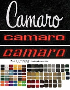 Lloyd Mats Ultimat Camaro Custom Embroidered Front Floor Mats (1970-1981) - Picture 1 of 12