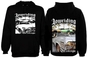 Low Rider Lifestyle Impala Monte Carlo Mens Heavyweight Pullover Hoodie - Picture 1 of 5